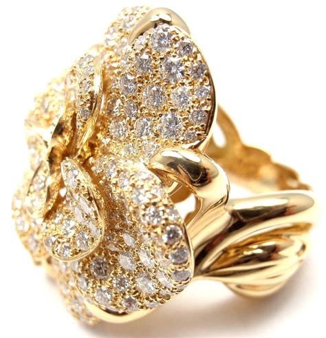 camellia flower ring